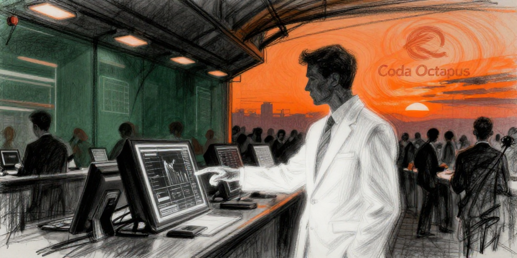 Coda Octopus Insider Dumps 1.18 M Shares as Social Media Buzz Surges