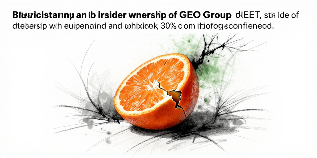 Insider Sales Surge at GEO Group Inc. as Executive Cuts Stake Amid 35% Stock Decline