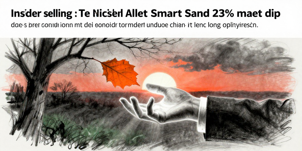 Smart Sand Executives Trim Shares Amid 23% Drop, Insider Sell‑off Sparks Market Buzz