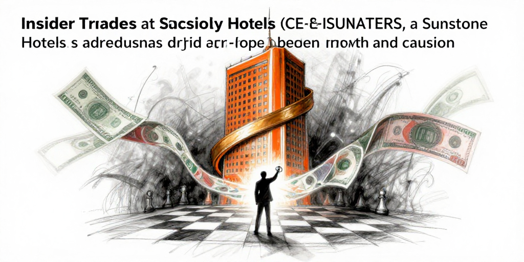 Sunstone Hotel Investors' Execs Trade in Tandem: CEO Buys Shares While Divesting Cash as Management Signals Confidence Amid Market Softness